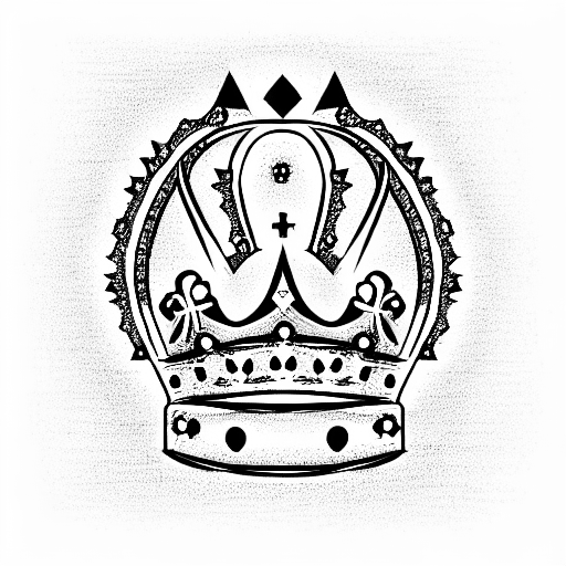 King's Crown tattoo design idea