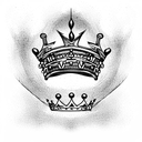 King's Crown tattoo design idea