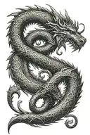 Norse symbols in Draconic Dragon Alphabet The Elder Scrolls, I mentioned meaning the beginning, middle and end of life. tattoo design idea