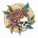 Grateful Dead  tattoo design idea