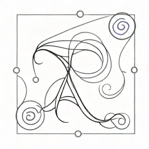 M J hidden symbols tattoo design idea