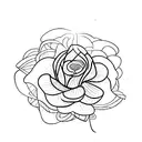 light bulb with flower inside tattoo design idea