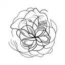 light bulb with flower inside tattoo design idea