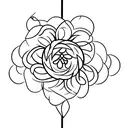 light bulb with flower inside tattoo design idea