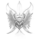 supernatural tattoo design idea