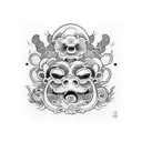 hear no evil see no evil speak no evil tattoo design idea