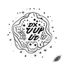 "don't give up even if your life turned to dust. when mixed up, it'll turn into a cookie."  tattoo design idea