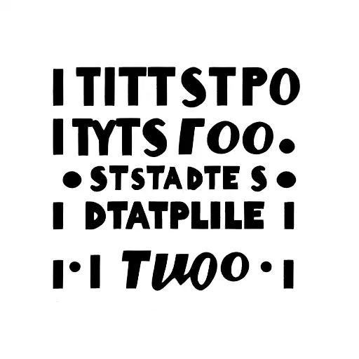 Frase no pescoço dizendo Unstoppable  tattoo design idea