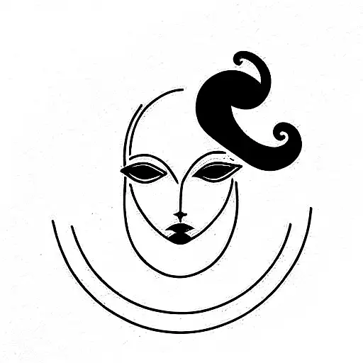 Fortuna Goddess tattoo design idea