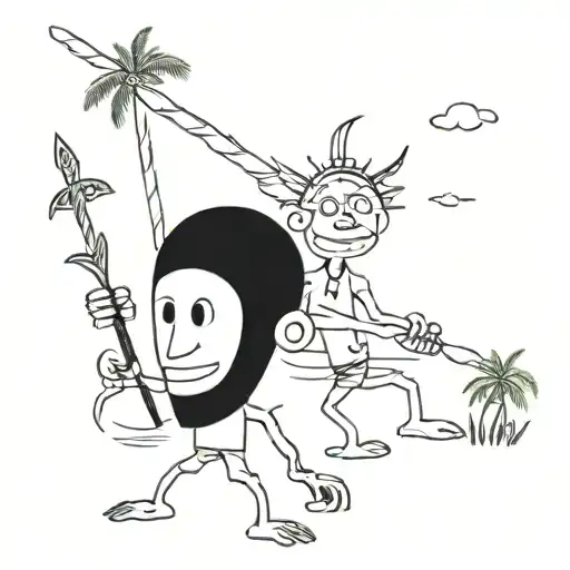 Raja Ampat tattoo design idea