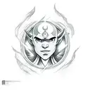 four elements, balance, avatar the last airbender tattoo design idea