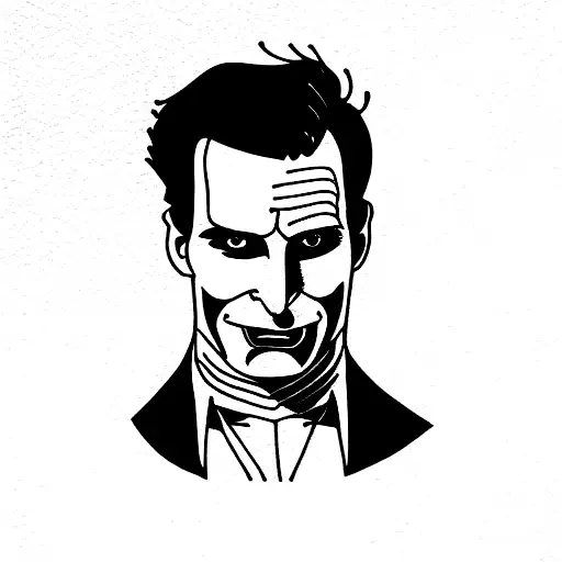 patrick bateman tattoo design idea