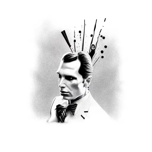 patrick bateman tattoo design idea