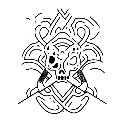 phisyoterapy whit crossfit tattoo design idea