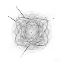 quantum entanglement  tattoo design idea