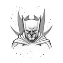 Batman Trampstamp tattoo design idea