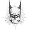 Batman Trampstamp tattoo design idea