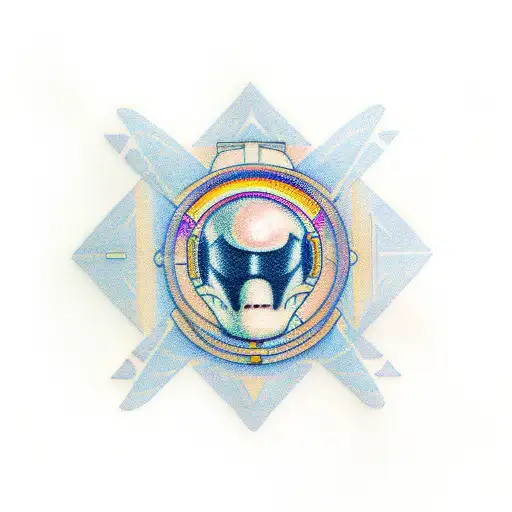 2001 A Space Odyssey tattoo design idea