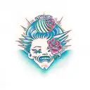 make joy from nothing tattoo design idea