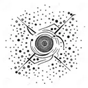 A mesmerizing firework display illuminating the night sky tattoo design idea