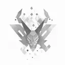 self sabotage tattoo design idea