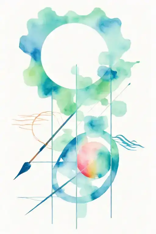 Bauhaus tattoo design idea