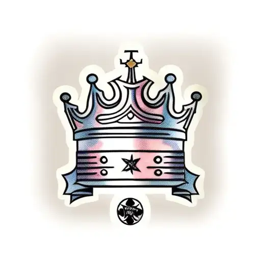 King's Crown tattoo design idea