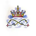 King's Crown tattoo design idea