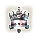 King's Crown tattoo design idea