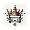 King's Crown tattoo design idea