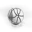 basketball and god tattoo design idea