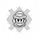Super Luigi tattoo design idea
