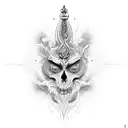 shiv on Kailash  tattoo design idea