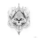 shiv on Kailash  tattoo design idea