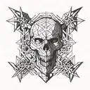 testosterone and diesel tattoo design idea