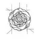 croissant  tattoo design idea