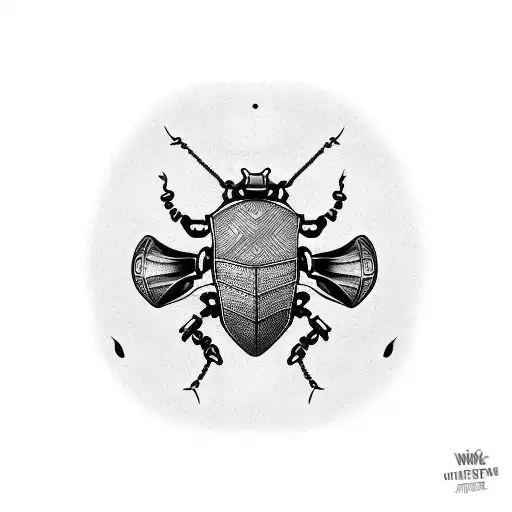 Volkswagen Beetle  tattoo design idea