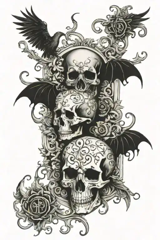 I am afraid of nothing, I know that with God I can do everything tattoo design idea