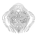 Maori tattoo design idea