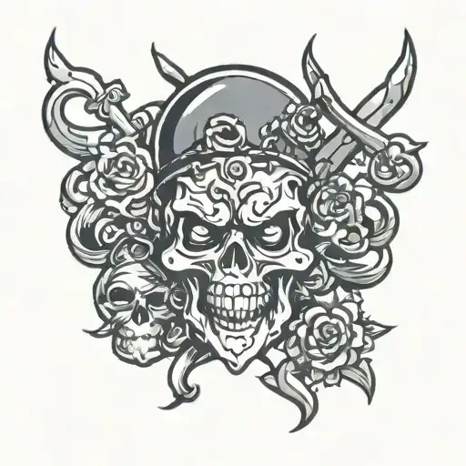 south fork tattoo design idea
