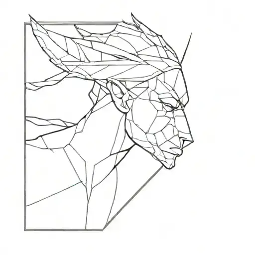 scratch the mantle tattoo design idea