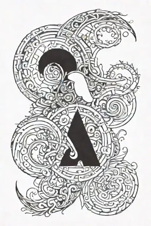 Initials of me and my partner. CD and DW tattoo design idea