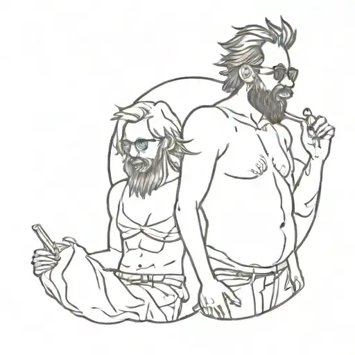 it's always sunny in Philadelphia tattoo design idea