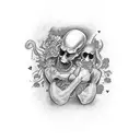 Design a full arm tattoo,  incorporating love of family,  being a father, a husband and a brother tattoo design idea