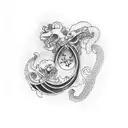 Design a full arm tattoo,  incorporating love of family,  being a father, a husband and a brother tattoo design idea