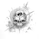 Meridiem Games Blasphemous  tattoo design idea