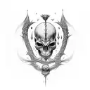 Meridiem Games Blasphemous  tattoo design idea