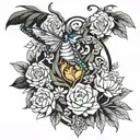 finding the path to progress. tattoo design idea