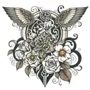 finding the path to progress. tattoo design idea