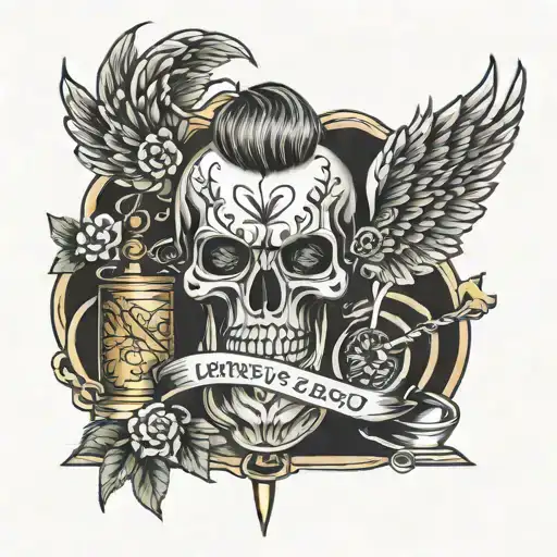 Laheys 1983 bar tattoo design idea